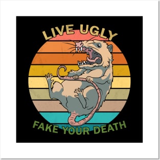 Possum - live ugly fake your death Posters and Art